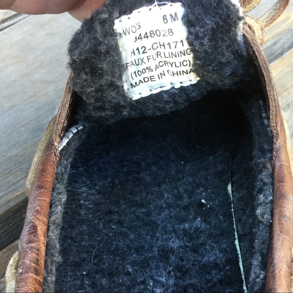 Women’s SPERRY TOPSIDER BOAT SHOES SHERPA LINED - Picture 8 of 8